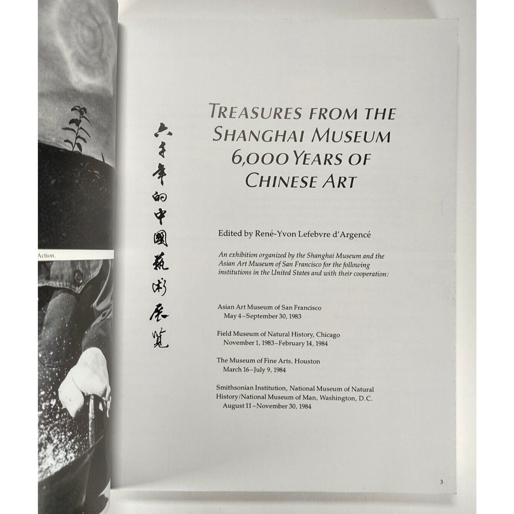Treasures From The Shanghai Museum 6000 Years Of Chinese Art 1983 Paper Back - Picture 5 of 16
